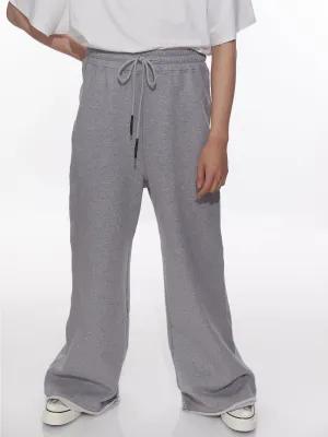 03 FRENCH TERRY WIDE LEG SWEATPANT