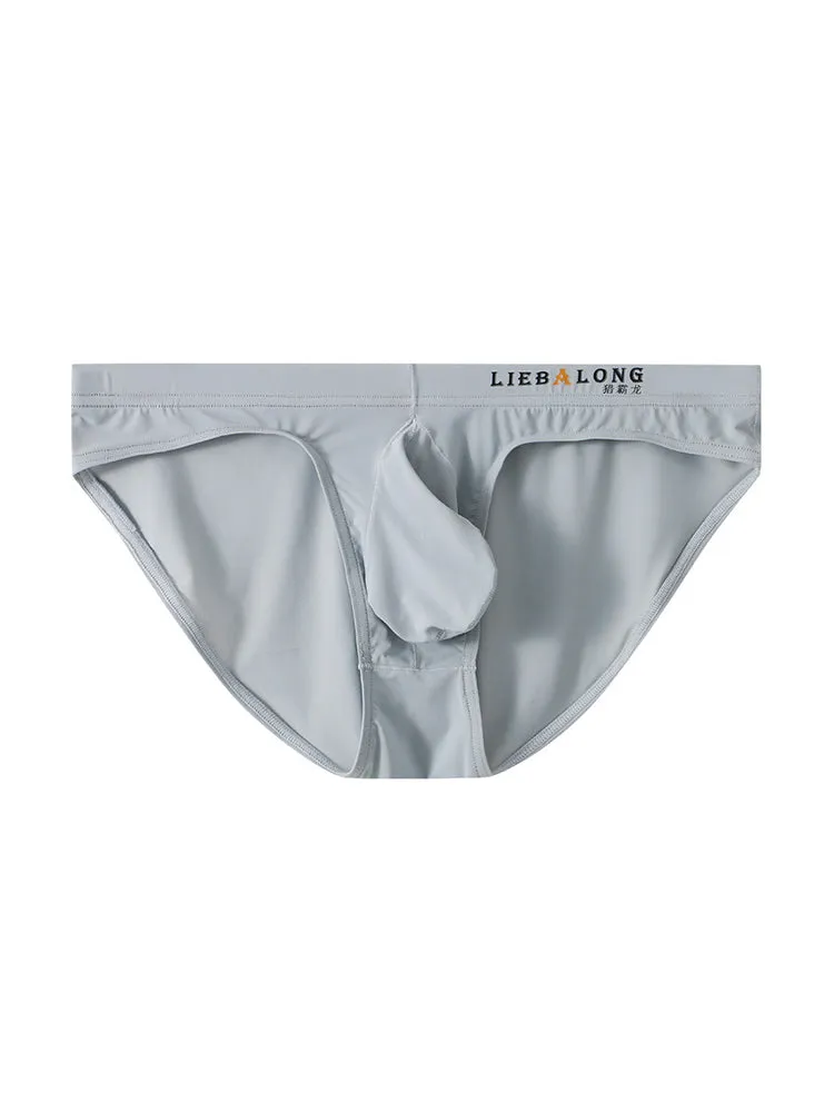 2 Pack Men's Contoured Pouch Lightweight Briefs