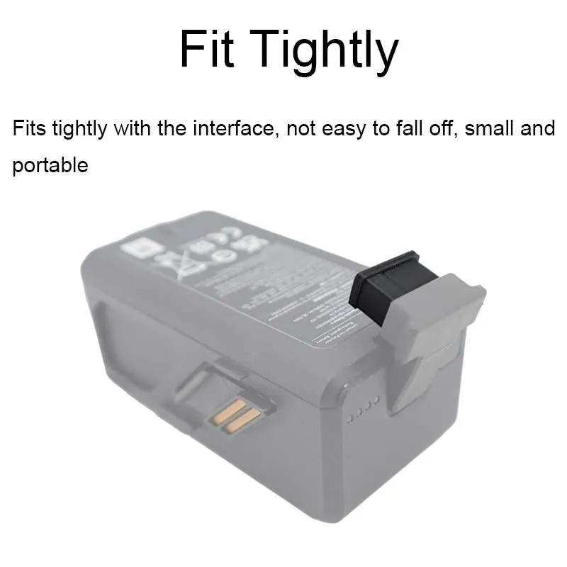 4-piece Tpu Dust Plugs for Dji Avata Cqt 913407 Battery - Moisture Protection Cover