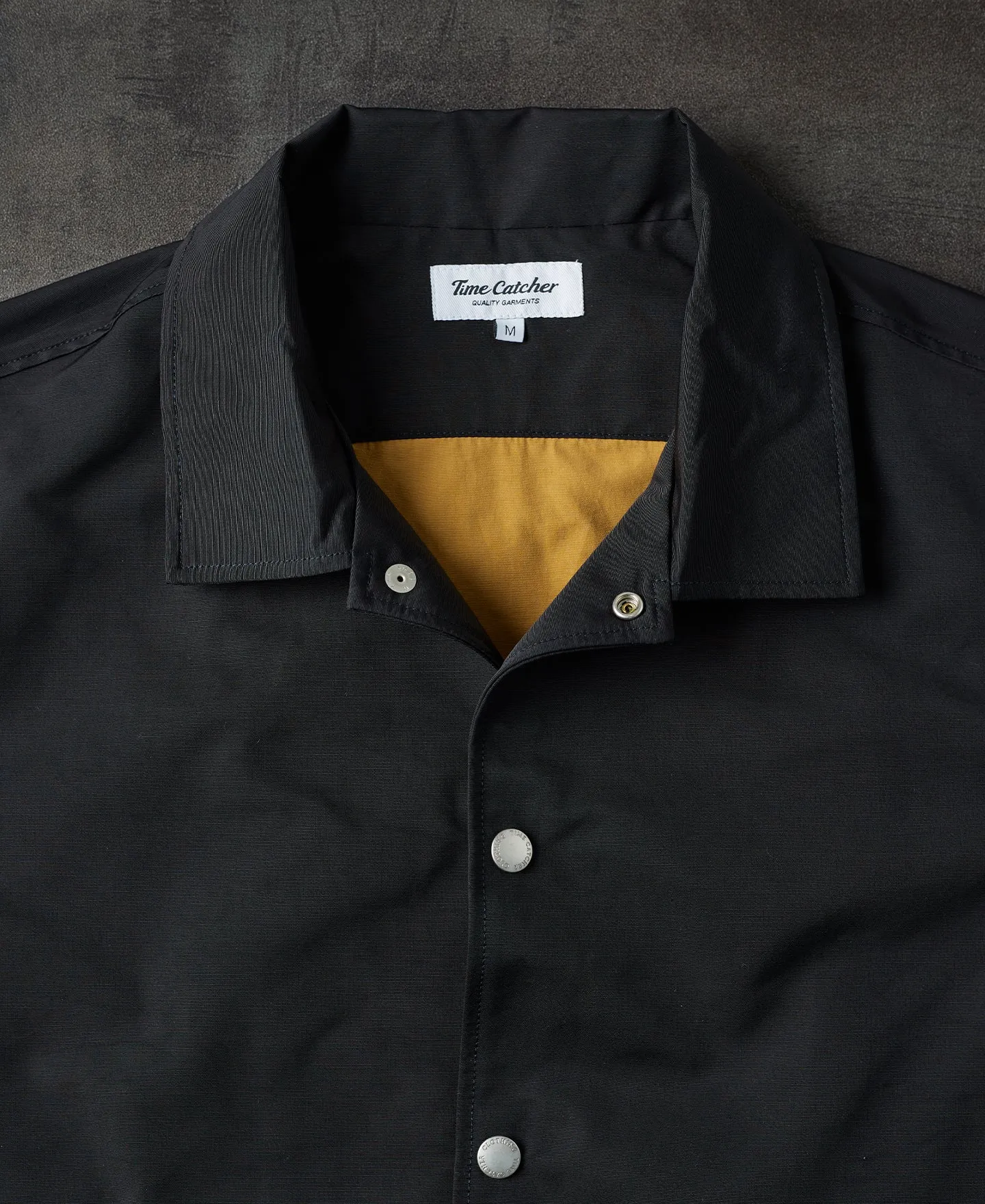 60/40 Water-Repellent Coach Jacket - Black