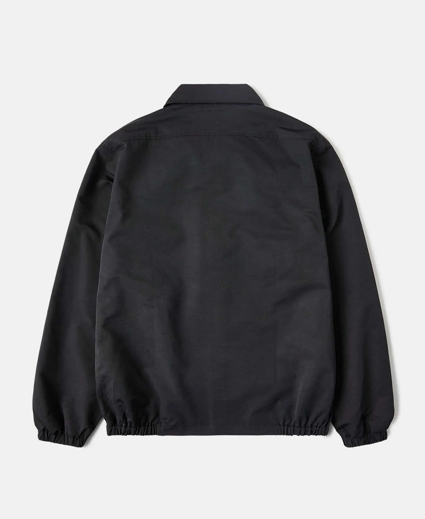 60/40 Water-Repellent Coach Jacket - Black