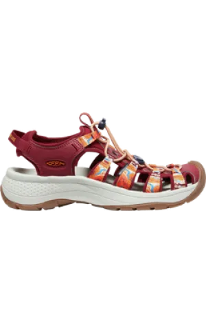 Astoria West Fisherwoman Sandal in Orange Wave **Official Afro Collab** CLOSEOUTS