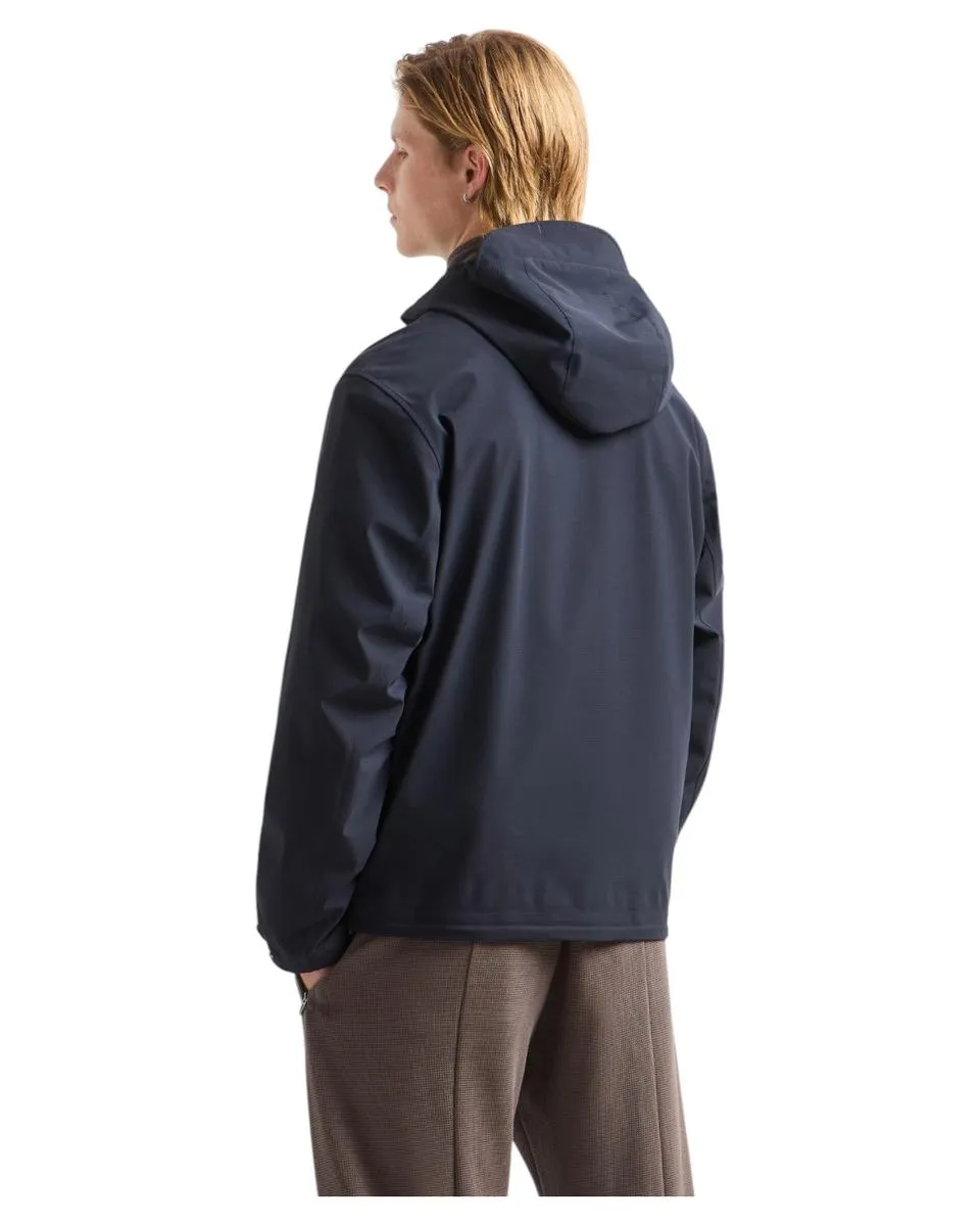Blouson con Cappuccio in Nylon Water Repellent
