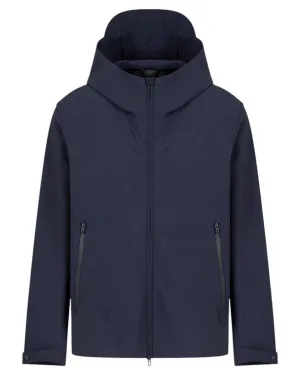 Blouson con Cappuccio in Nylon Water Repellent