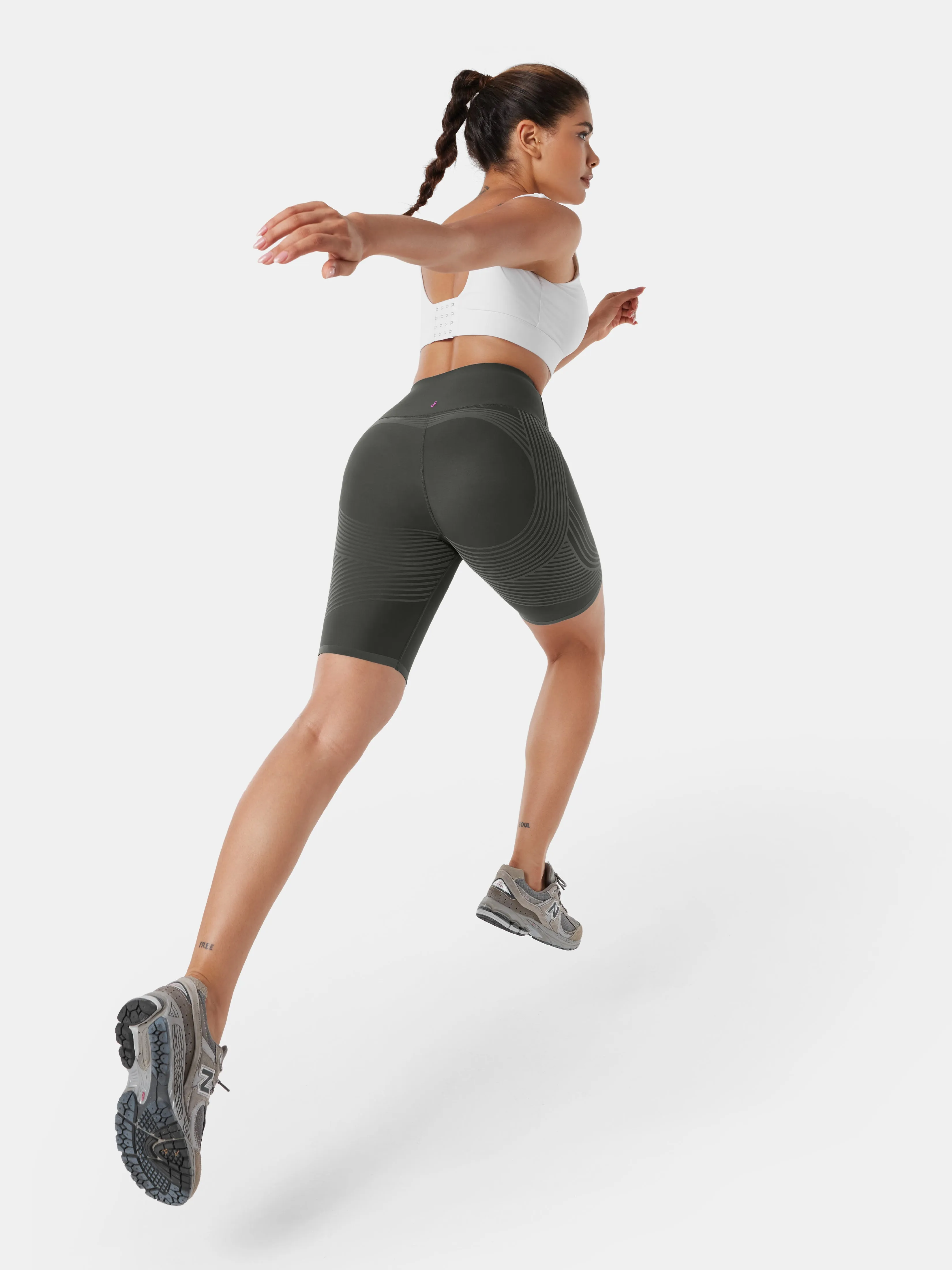 Body Sculpt 9" Biker Shorts (Reversible Wear)
