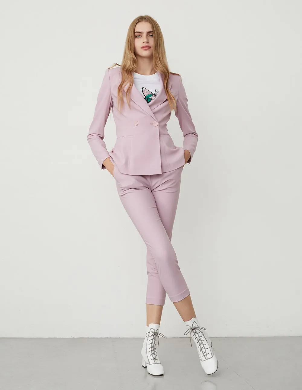 BORA AKSU Classic Slim Fit Ankle Pants