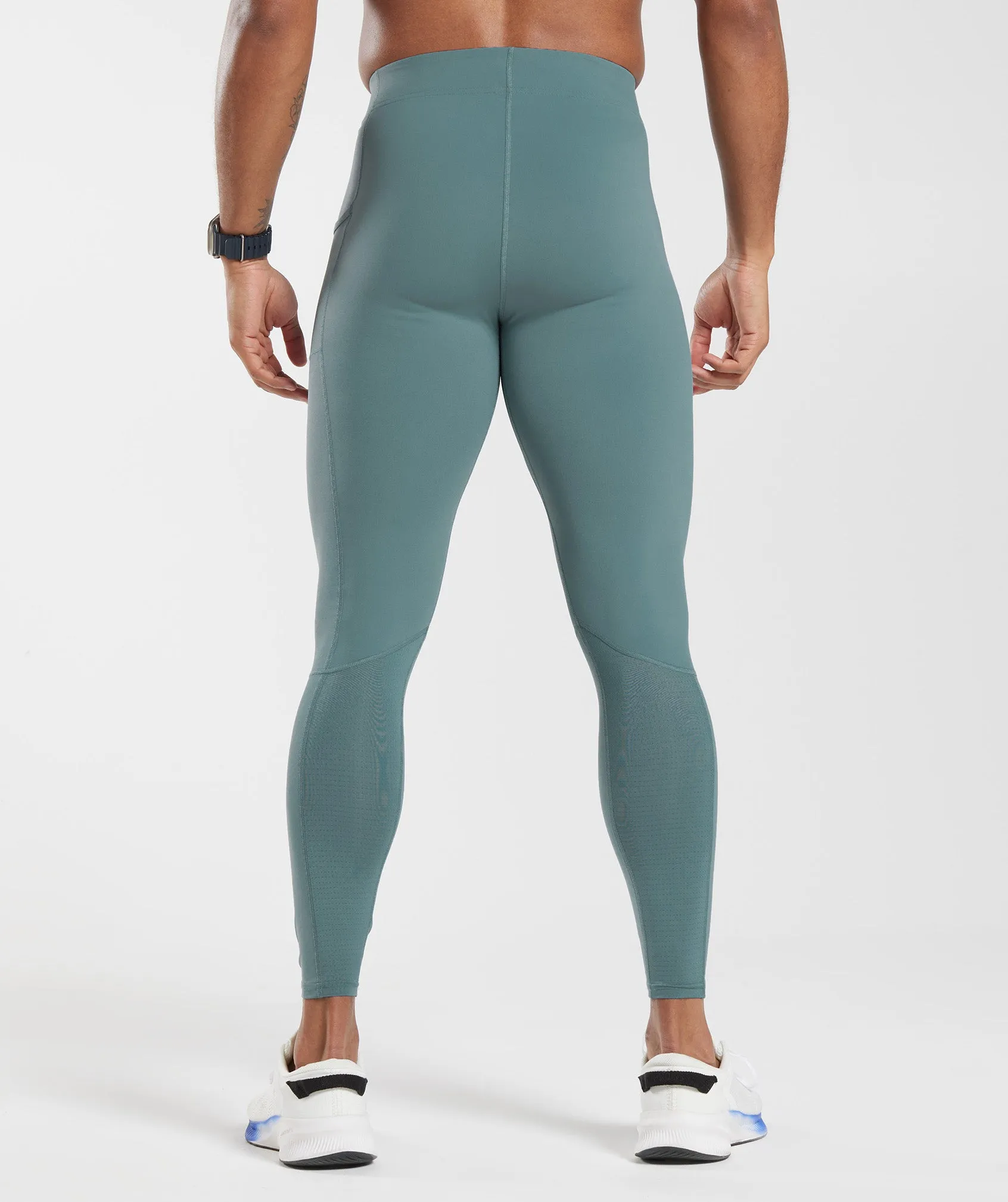 Gymshark Control Baselayer Leggings - Thunder Blue