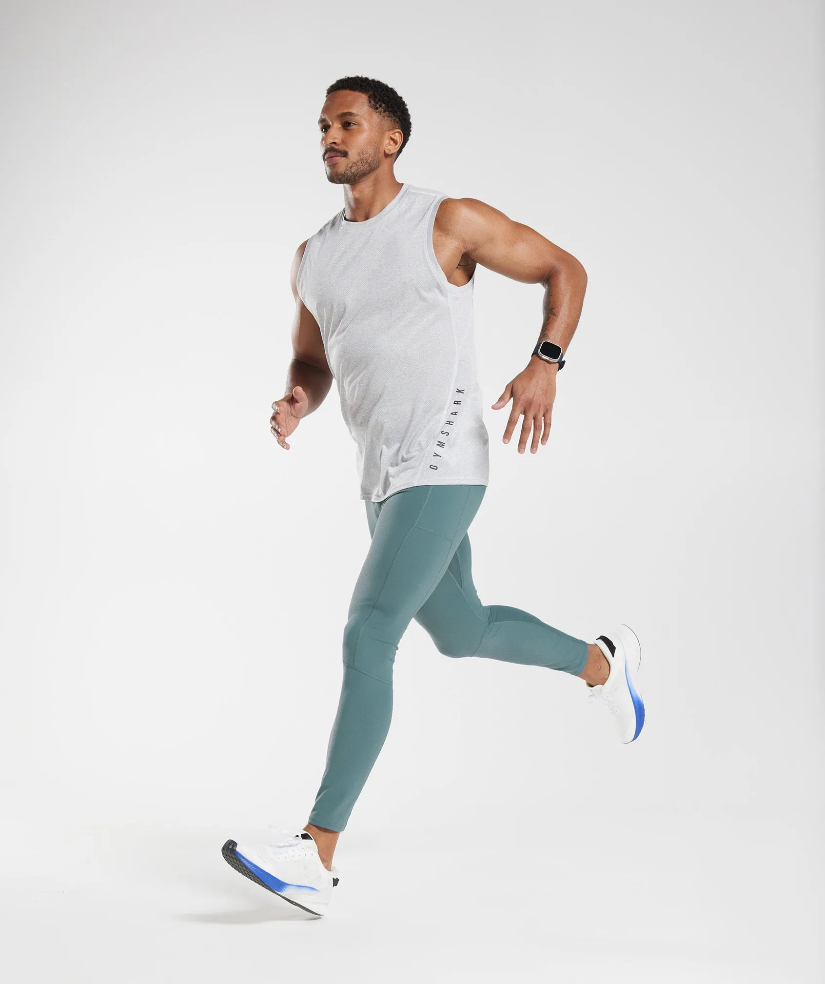 Gymshark Control Baselayer Leggings - Thunder Blue