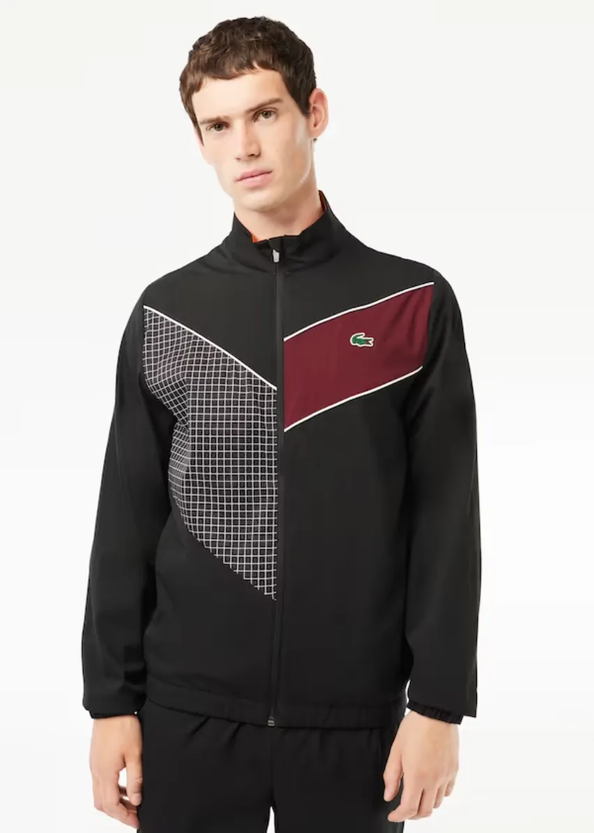 Lacoste Men's Stretch Fabric Tennis Tracksuit