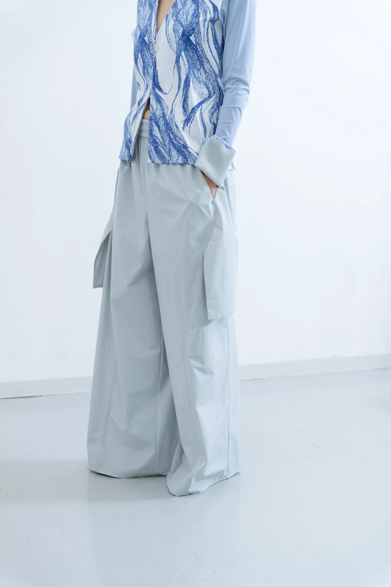 Lay Cargo Pants / glass