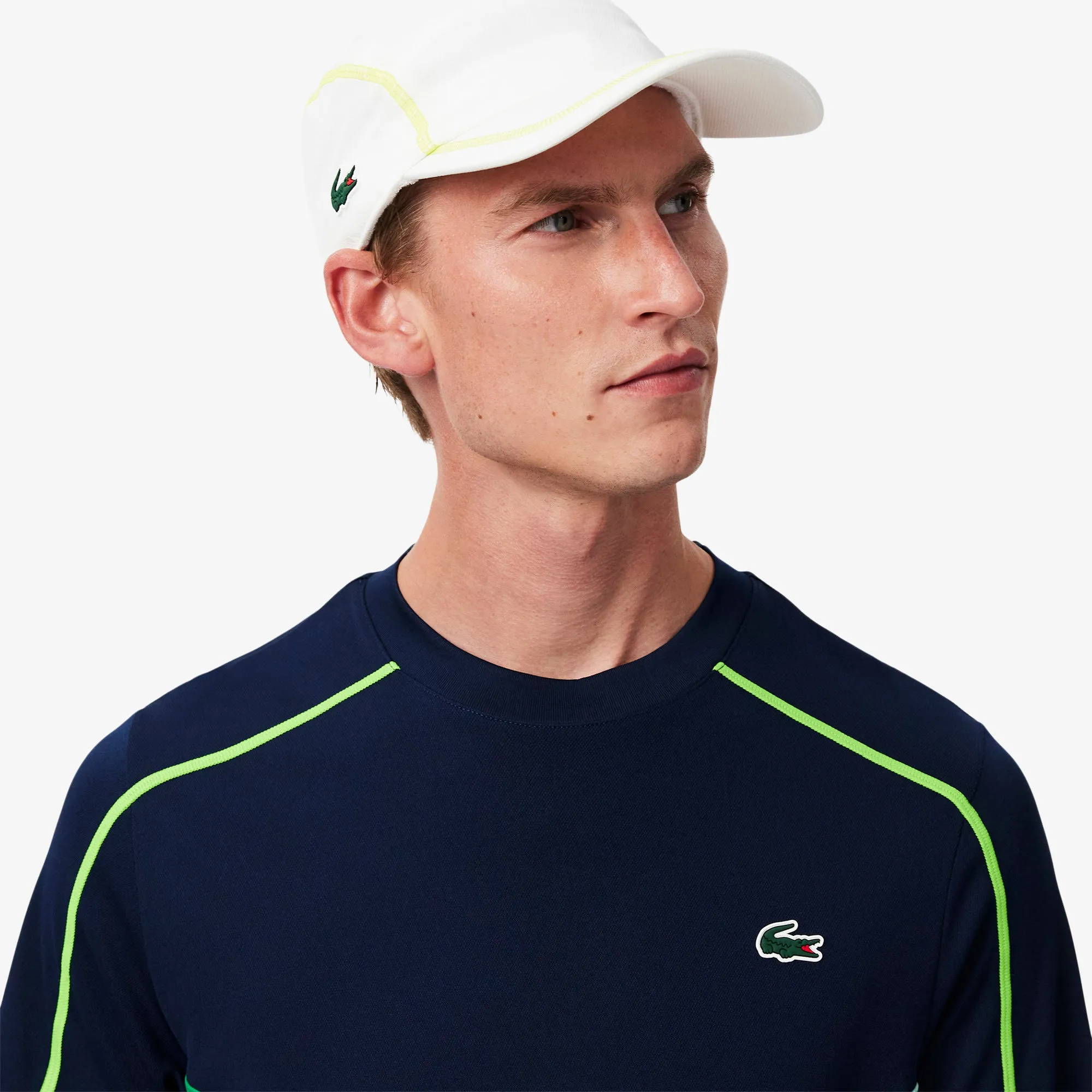 Men's Lacoste Ultra Dry Piqu Tennis T-Shirt