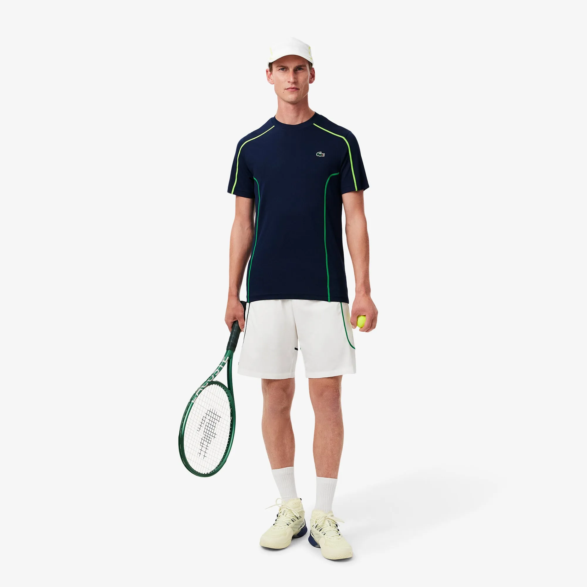 Men's Lacoste Ultra Dry Piqu Tennis T-Shirt