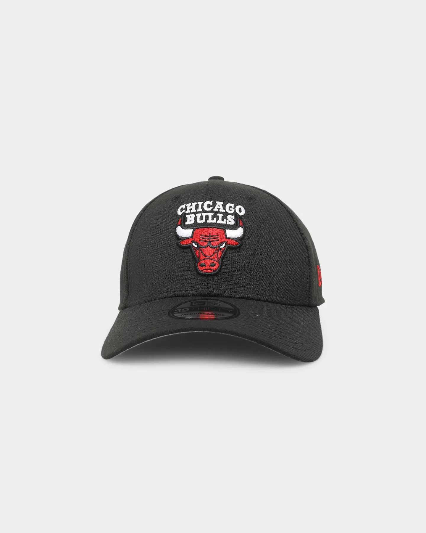 New Era Chicago Bulls 39THIRTY Stretch Fit Black/Original Team Colours