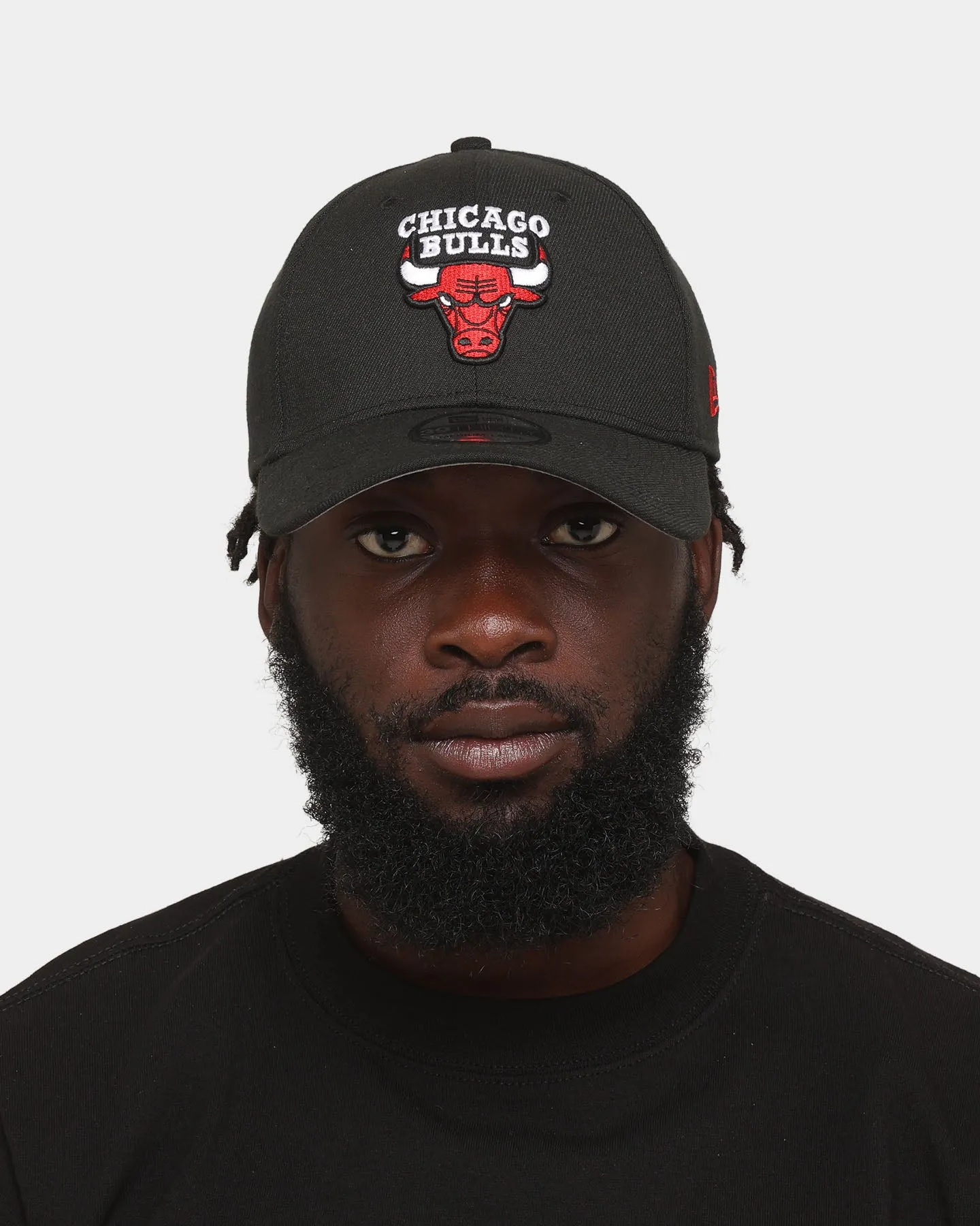 New Era Chicago Bulls 39THIRTY Stretch Fit Black/Original Team Colours