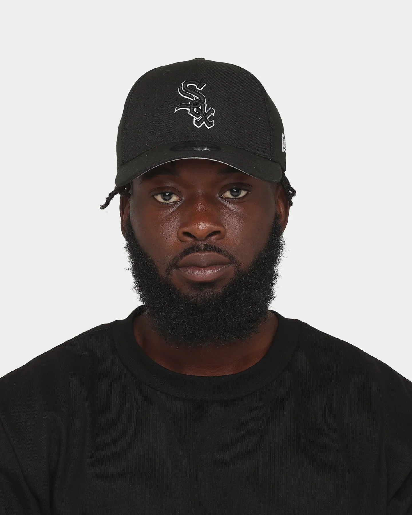 New Era Chicago White Sox 39THIRTY Fitted Black/White