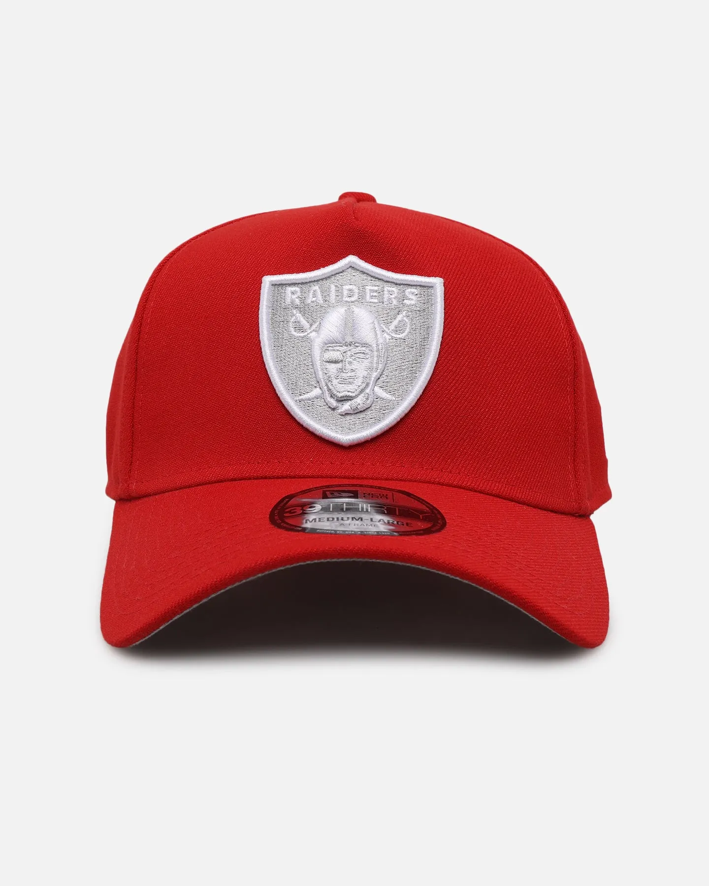 New Era Las Vegas Raiders "Scarlet White" 39THIRTY A-Frame Stretch Fit Scarlet/White