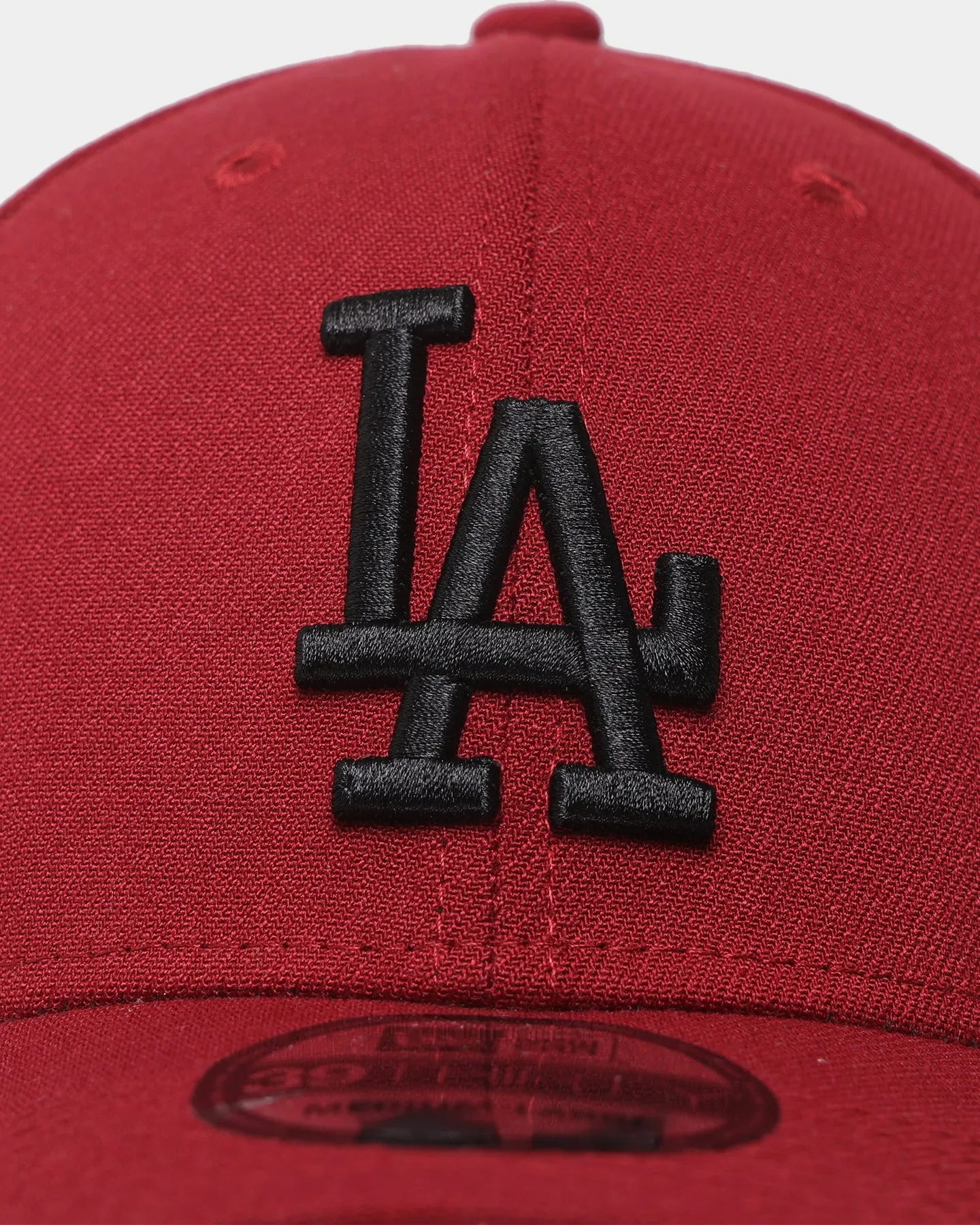 New Era Los Angeles Dodgers 'Cardinal/Black' 39THIRTY Stretch Fit Cardinal/Black