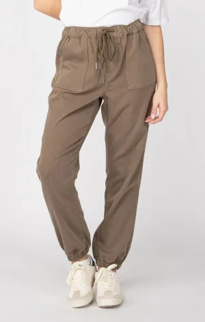 *SALE* Dex Knit Denim Jogger - Army Green