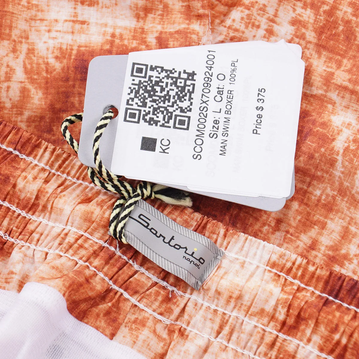Sartorio Abstract Print Swim Trunks