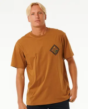 VaporCool Journeys Peak Tee - Gold