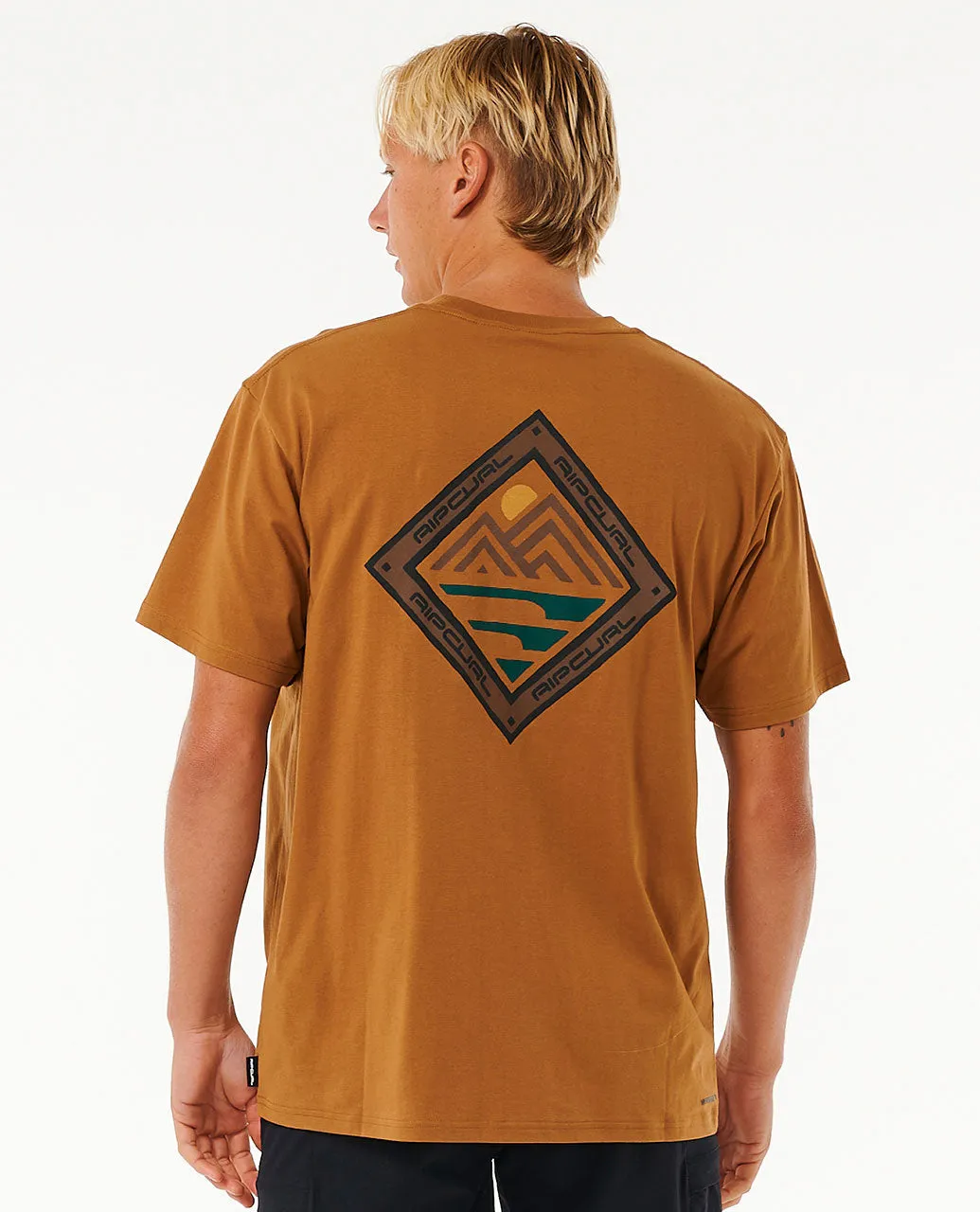 VaporCool Journeys Peak Tee - Gold