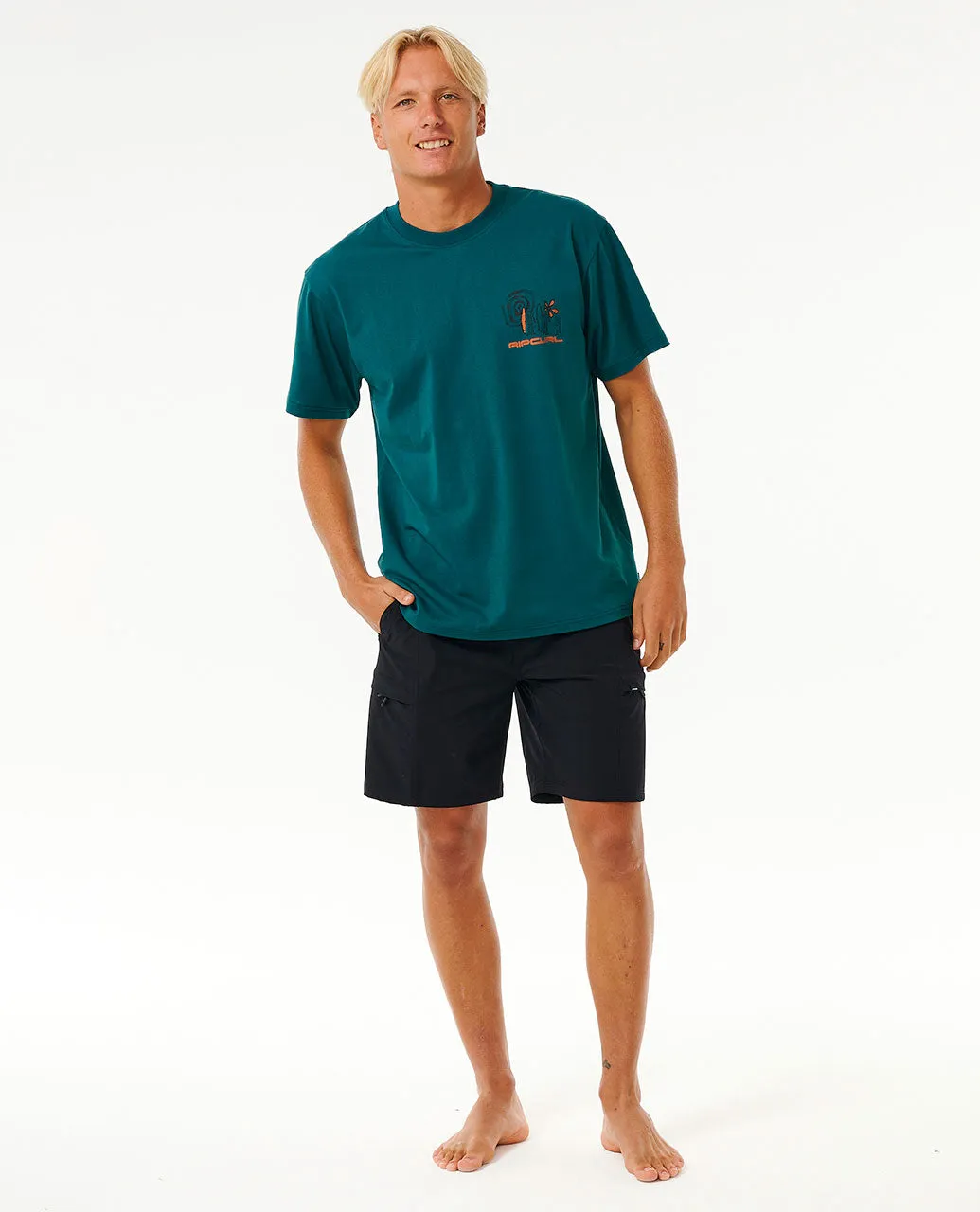 VaporCool Journeys Trip Tee - Blue Green