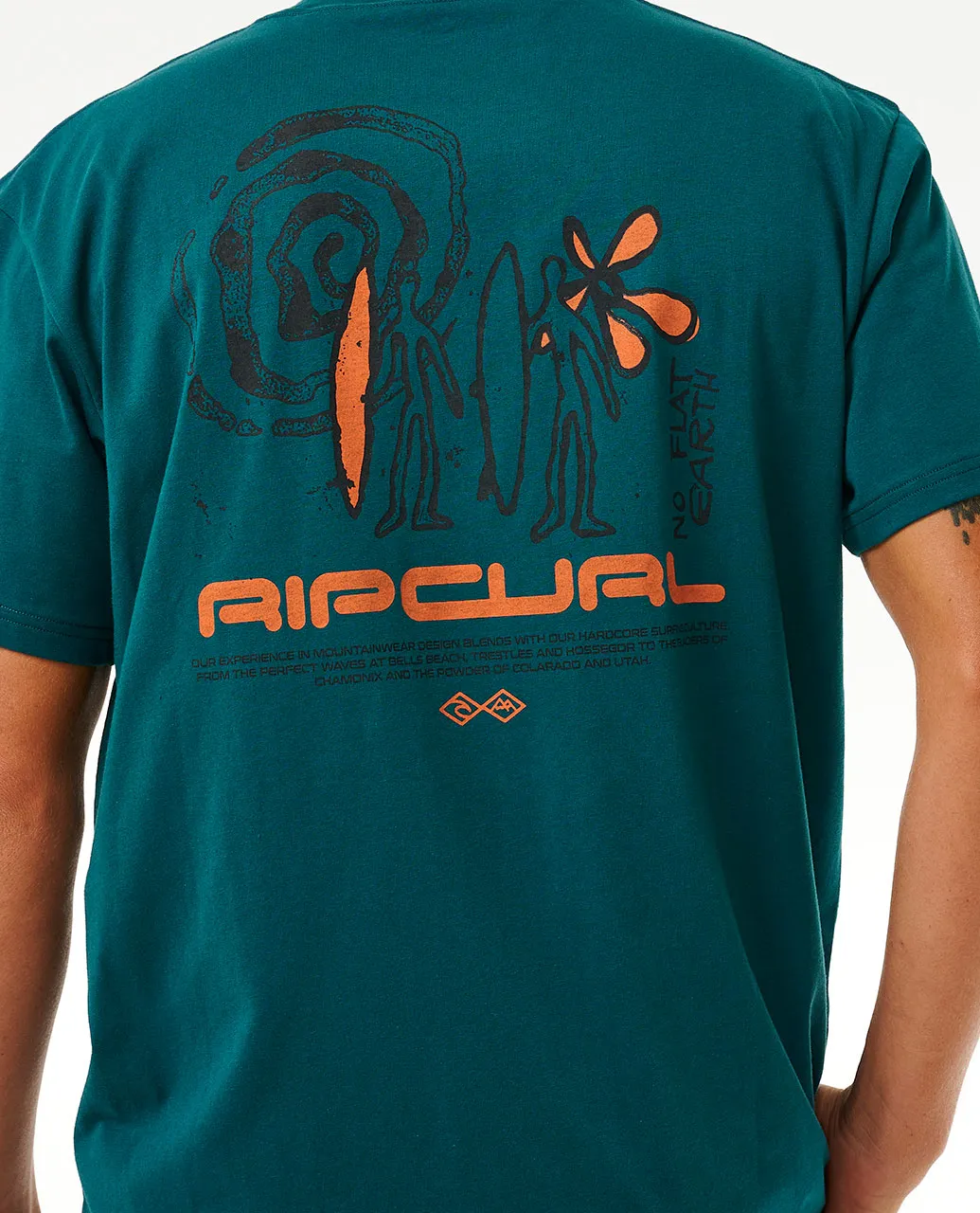 VaporCool Journeys Trip Tee - Blue Green