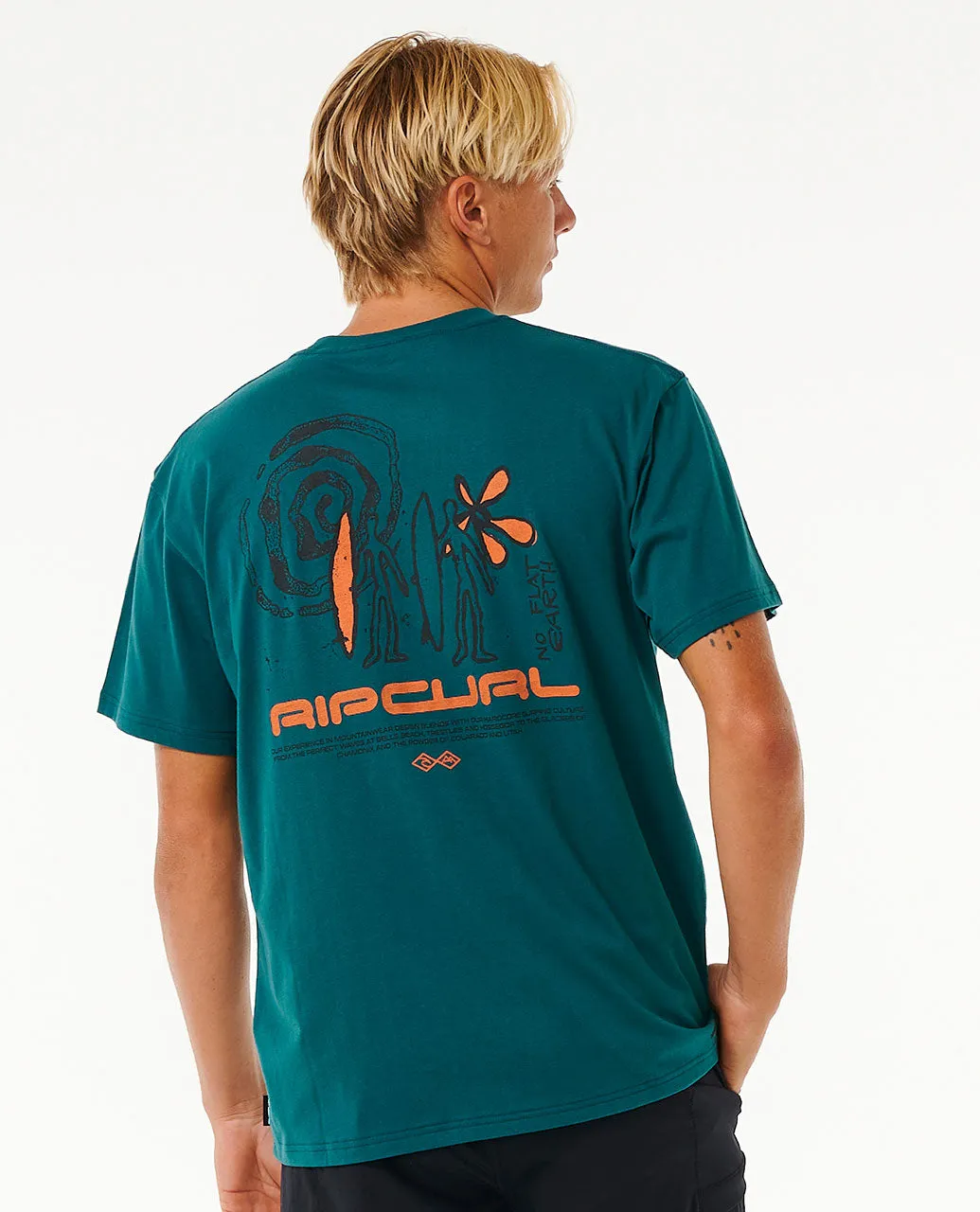 VaporCool Journeys Trip Tee - Blue Green