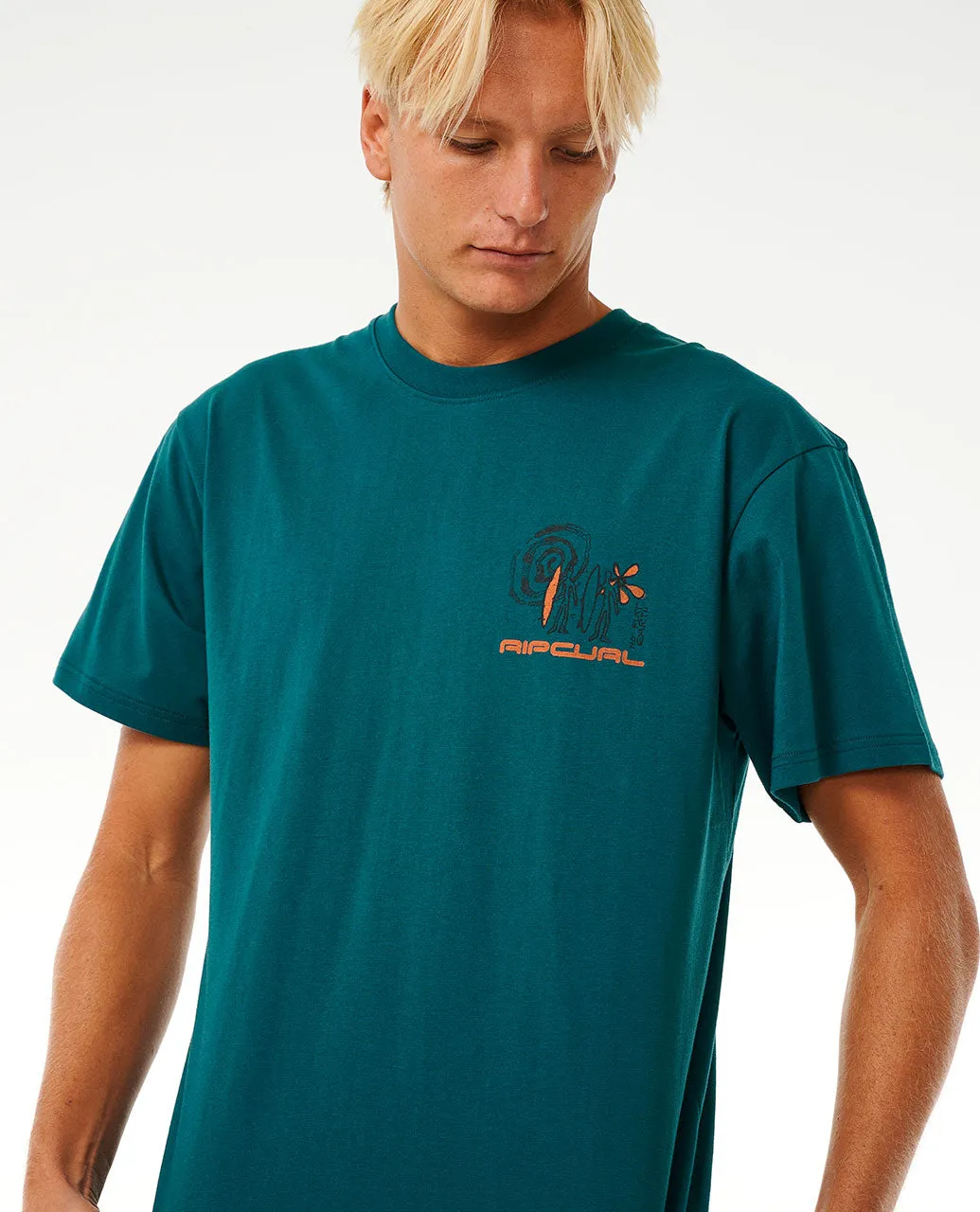 VaporCool Journeys Trip Tee - Blue Green