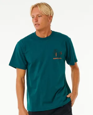 VaporCool Journeys Trip Tee - Blue Green
