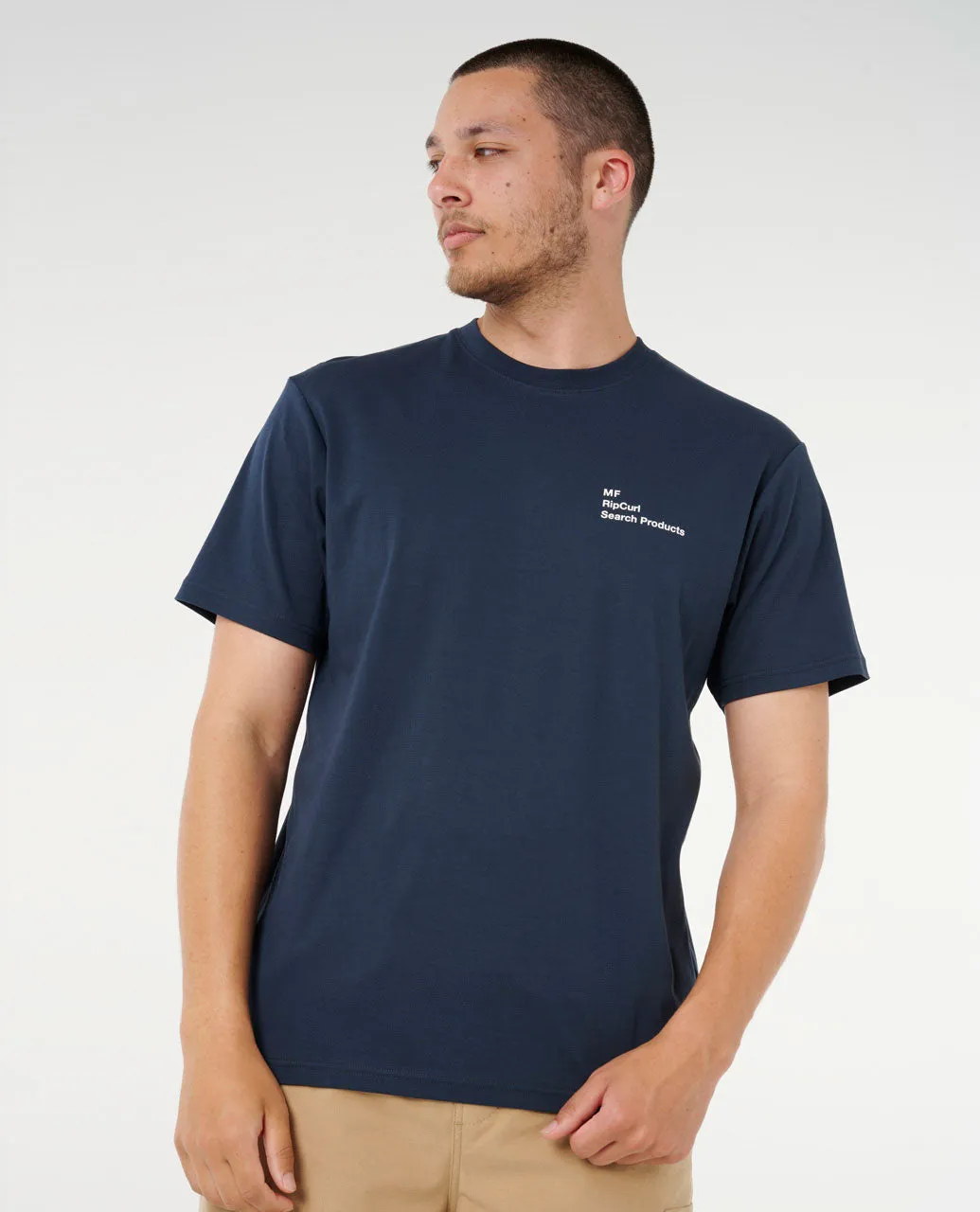 VaporCool MF Bolt Tee - Dark Navy