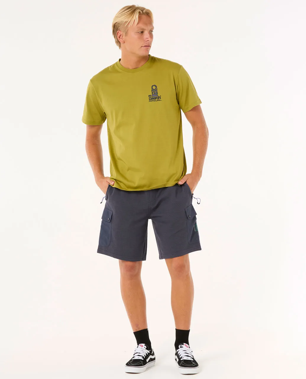 VaporCool Search Stack Tee - Kiwi