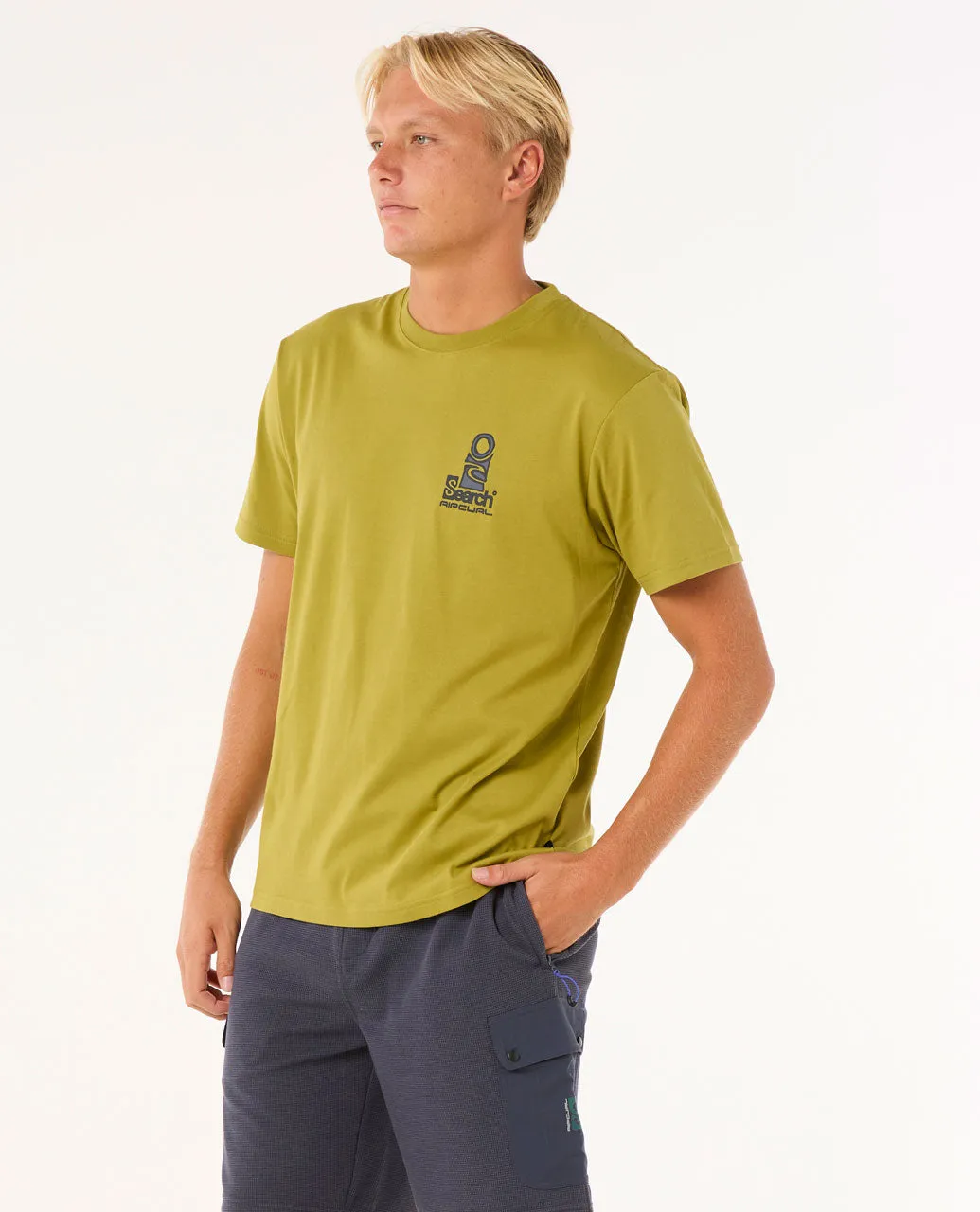 VaporCool Search Stack Tee - Kiwi