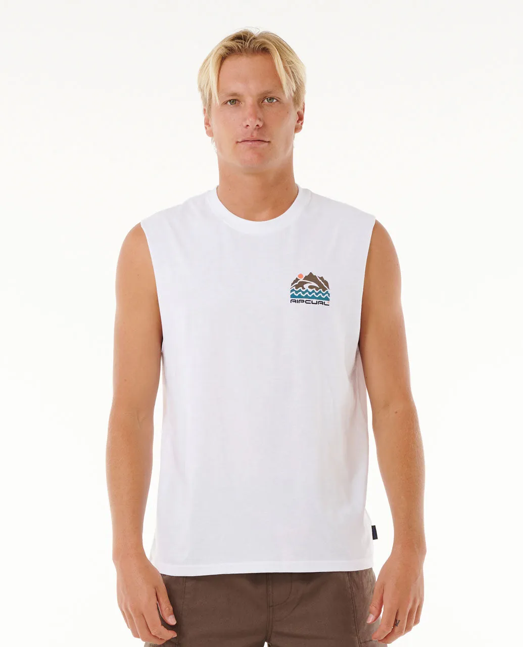 VaporCool Search Trek Muscle - White