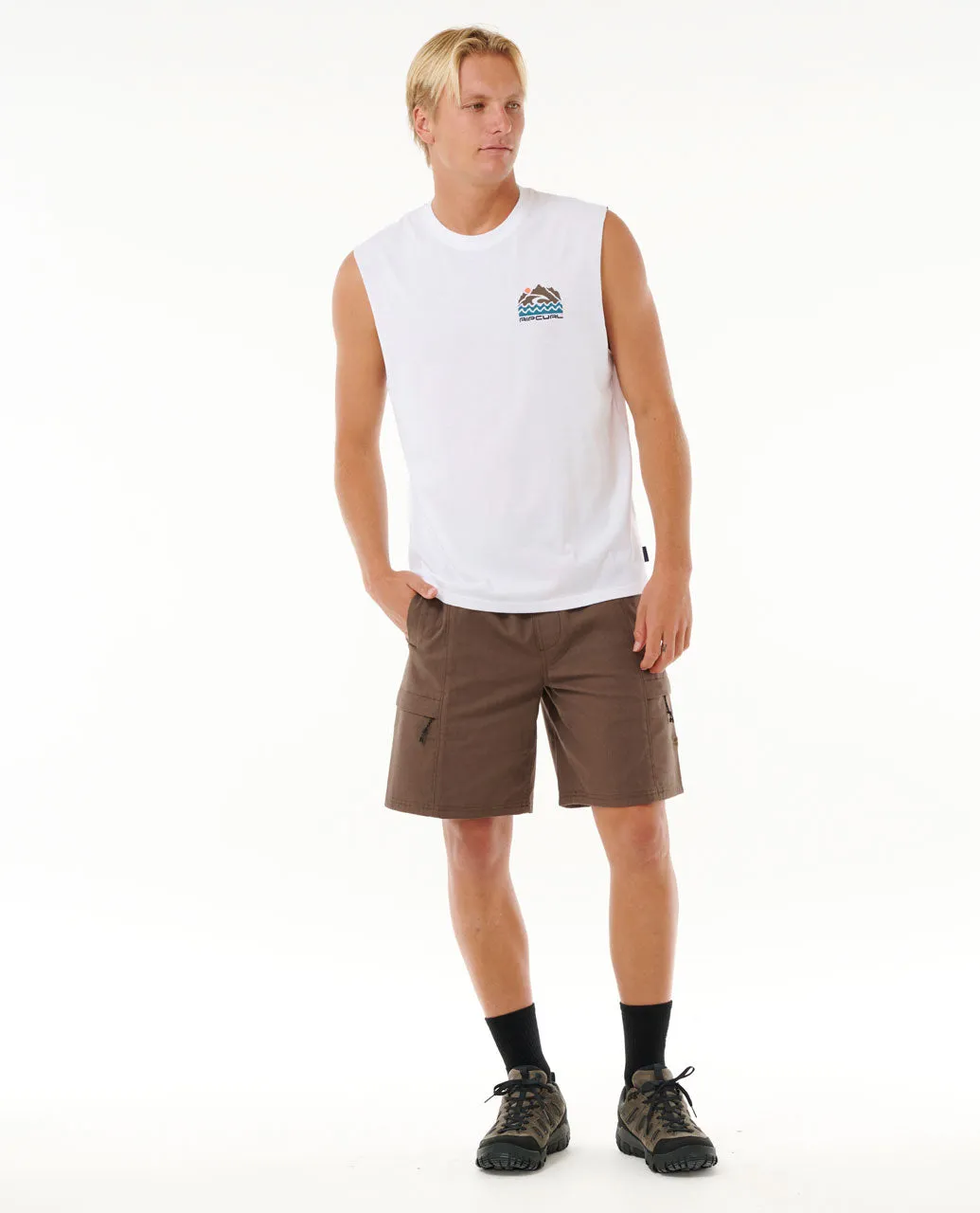 VaporCool Search Trek Muscle - White