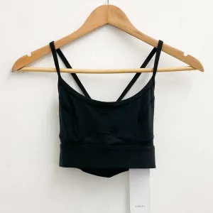 Varley Black Always Irena Moisture-Wicking Non-Padded Bra XS