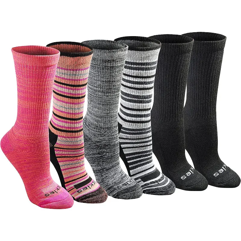 Women's Dri-tech Moisture Control Crew Socks Multipack